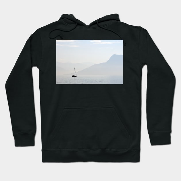 Sailing from Armadale - Isle of Skye, Scotland Hoodie by richflintphoto